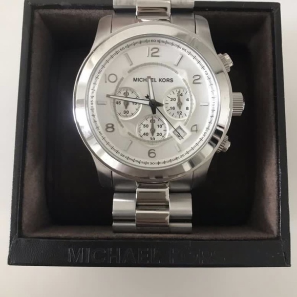 Michael Kors Oversized Runway Watch Style #8086 - Picture 1 of 2